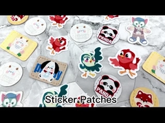 Ferro da stiro lavabile su toppe per trasferimenti di calore Materiale in tessuto di poliestere a prova di restringimento