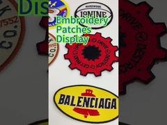 Il ricamo su ordinazione del cranio verde rattoppa il ferro del confine di Merrow sulle toppe ricamate