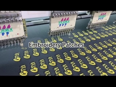 Il nome lavabile della camicia del lavoro rattoppa il ferro ricamato su ordinazione sulle toppe