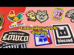 Ferro decorativo lavabile su ordinazione all'ingrosso sul confine di Merrow delle toppe per i jeans