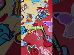 Ferro decorativo lavabile su ordinazione all'ingrosso sul confine di Merrow delle toppe per i jeans