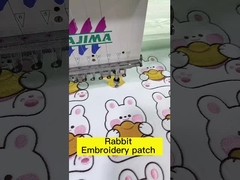 Ferro su ordinazione dell'OEM sulla toppa della lettera del confine di Merrow della toppa del ricamo