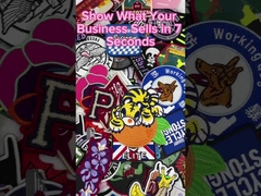 Ferro amichevole di Eco dell'abbigliamento sveglio dei bambini sulle toppe su ordinazione del ricamo delle toppe per le borse