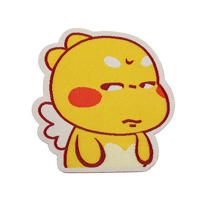 Toppe del carattere di Logo Patch Color Customized Cartoon tessute tessuto molle