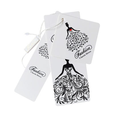 etichette di Hang Tags Printing Personalised Paper dell'abbigliamento di 200gsm -3000gsm