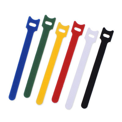 Poliestere/fascette ferma-cavo di nylon del Velcro delle cinghie del ciclo e del gancio 15*1.5cm