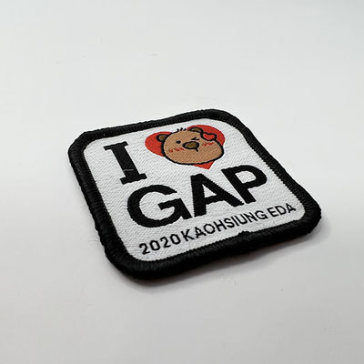 Scarpe su ordinazione delle borse di indumento di Overlock Logo Iron On Patches For dell'orso del cartone