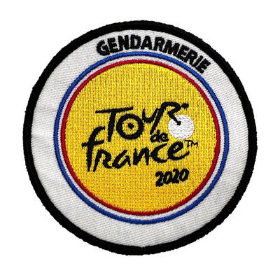 Gancio dei cappelli di Logo Custom Embroidered Patches For della Comunità della Francia e protezione del ciclo