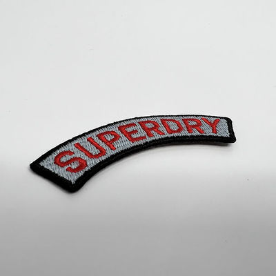 Ferro lavabile del rivestimento di Logo Designer Custom Patches For sulle toppe ricamate