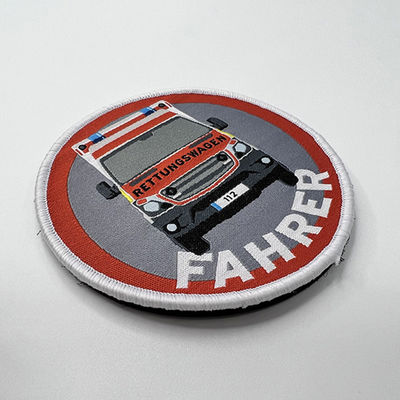 Ambulance Rescue Custom Shirt Patch Lavabile Pantone Colore Per Camicie Panno