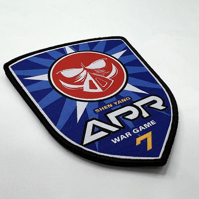 Toppa tessuta Team Customizable Iron On Patches del gioco per i vestiti dei rivestimenti delle camice