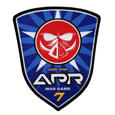 Toppa tessuta Team Customizable Iron On Patches del gioco per i vestiti dei rivestimenti delle camice