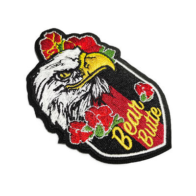 Le toppe lavabili di marca commerciale, marca ricamata Logo Iron On Patches For copre