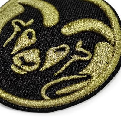 Riscaldi le toppe del ricamo della stampa, gli emblemi ricamati su ordinazione 3D