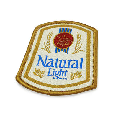 Merrow Logo Patch/scuola tessuti bordo Logo Iron On Patches