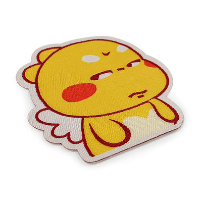 Toppe del carattere di Logo Patch Color Customized Cartoon tessute tessuto molle