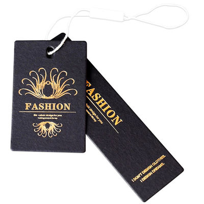 Mercanzie su ordinazione specializzate Hang Tags Clothing Labels Hangtags
