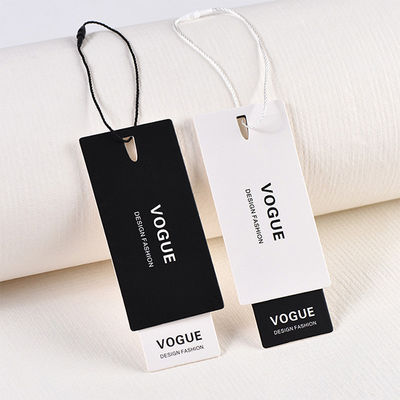 Su ordinazione il proprio abbigliamento di Logo Hang Tag Cardboard Hangtags For di marca