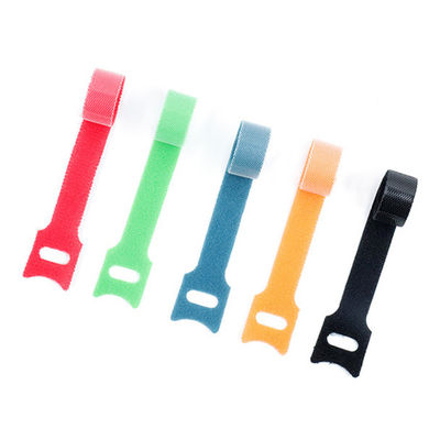 Poliestere/fascette ferma-cavo di nylon del Velcro delle cinghie del ciclo e del gancio 15*1.5cm