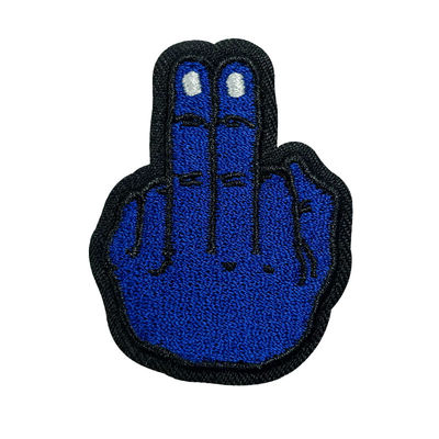 Il laser del creatore di Ptaches dell'indumento ha tagliato la marca su ordinazione Logo Embroidery Patches del confine