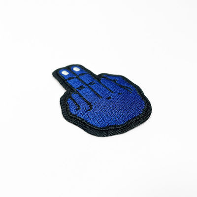 Il laser del creatore di Ptaches dell'indumento ha tagliato la marca su ordinazione Logo Embroidery Patches del confine